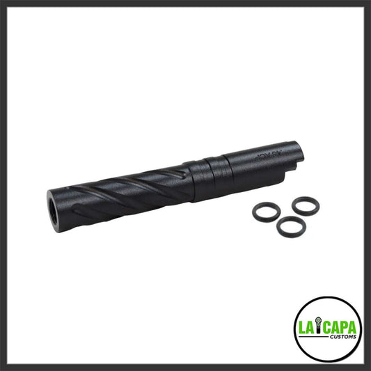 LA Capa Customs 4.3 Aluminum Tornado Outer Barrel for Hi Capa