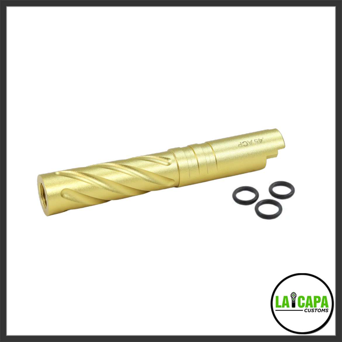 LA Capa Customs 4.3 Aluminum Tornado Outer Barrel for Hi Capa