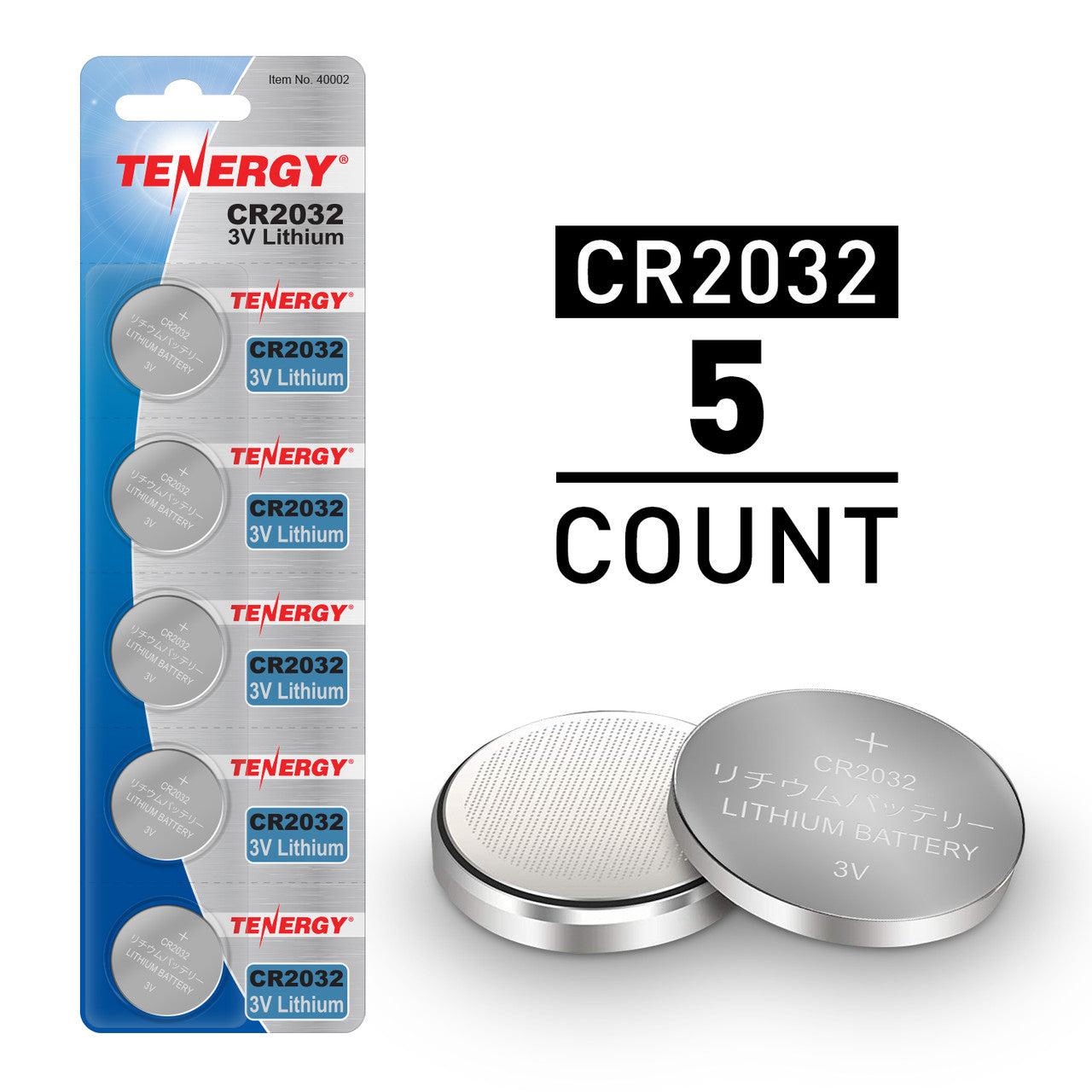 Tenergy 2032 Alkaline Battery