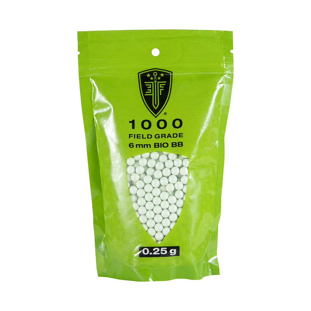 ELITE FORCE AIRSOFT BIO BB .25G 1000 CT