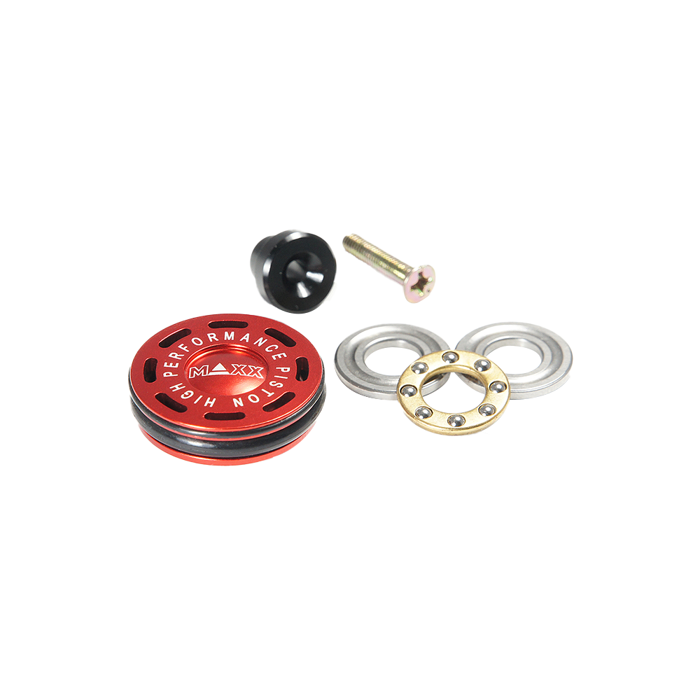 MAXX CNC Aluminum Double O-Ring Ball Bearing AEG Piston Head