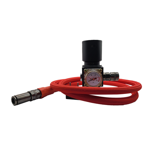 High Power Airsoft Balystik Regulator W/Hose & QD Fitting (Gen5)
