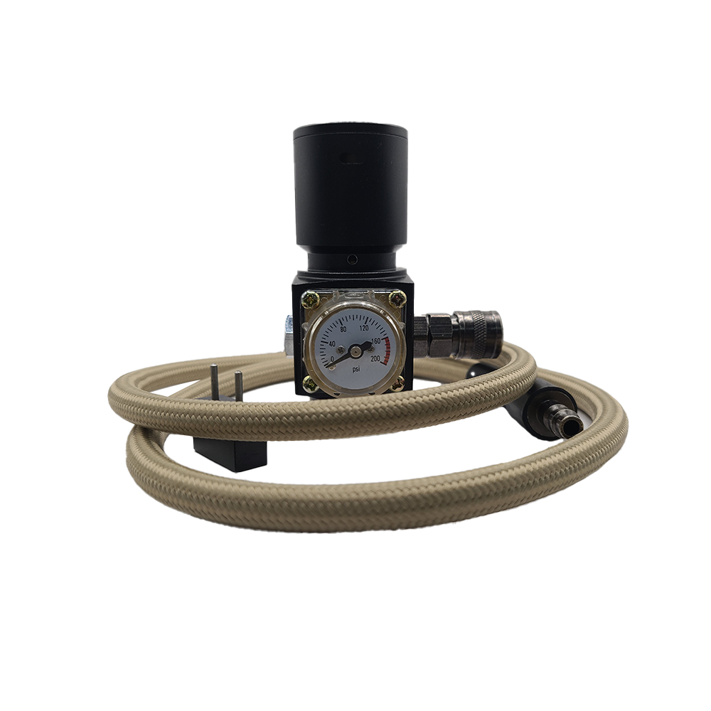 High Power Airsoft Balystik Regulator W/Hose & QD Fitting (Gen5)