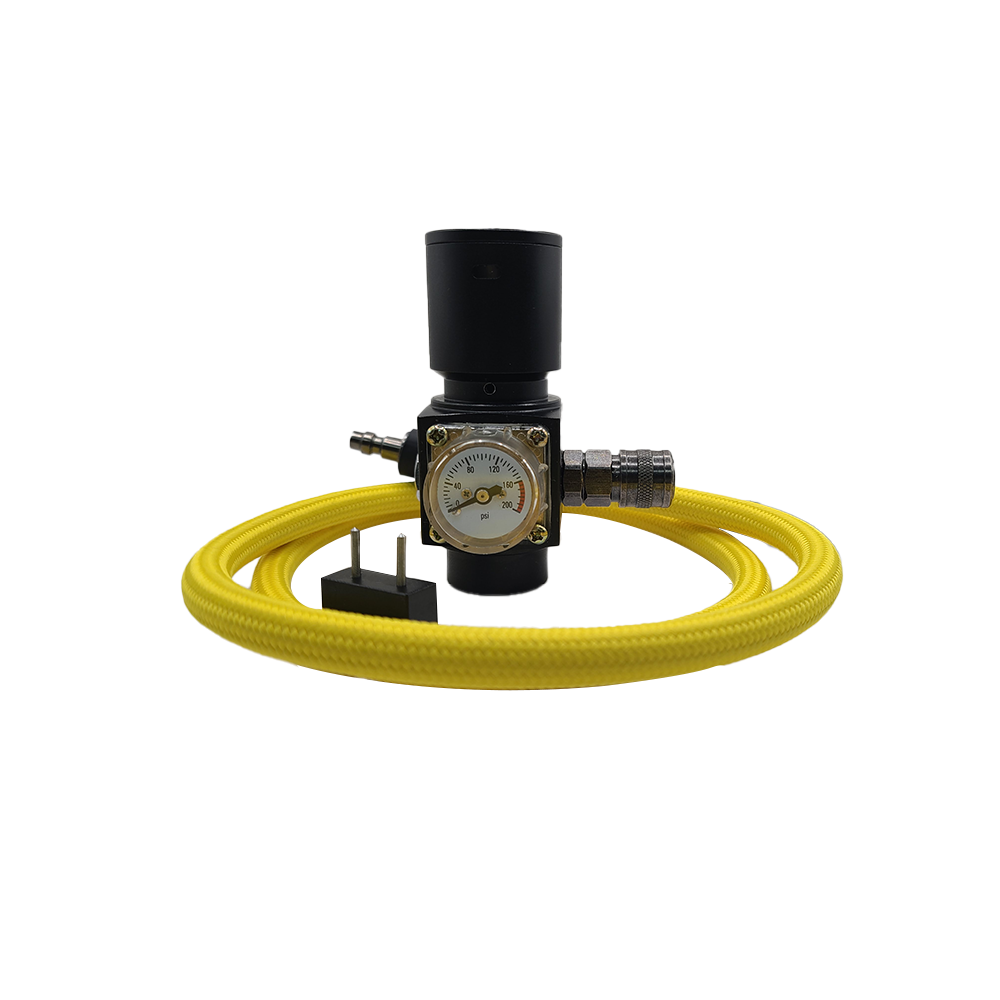 High Power Airsoft Balystik Regulator W/Hose & QD Fitting (Gen5)
