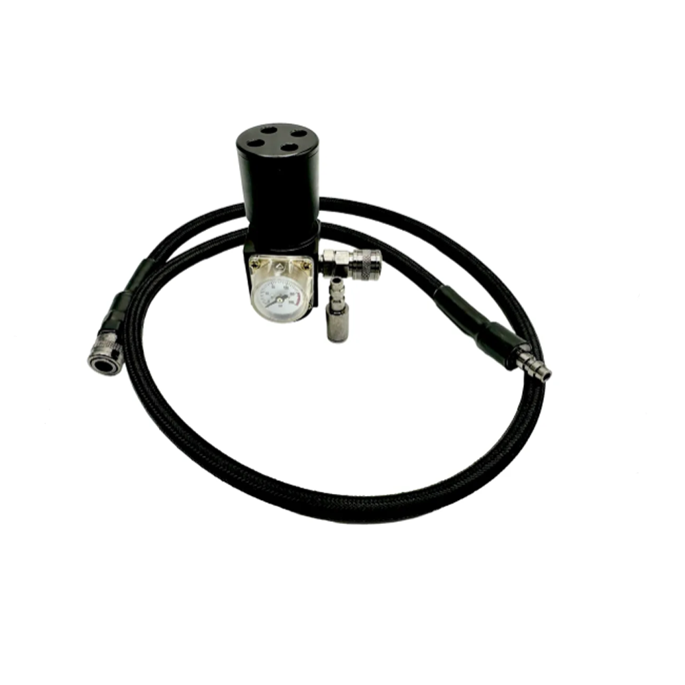 High Power Airsoft Balystik Regulator W/Hose & QD Fitting (Gen5)
