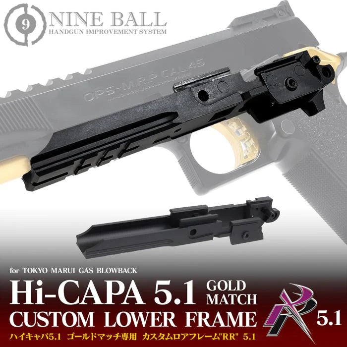 Nine Ball Hi Capa 5.1 "RR" Lower Frame