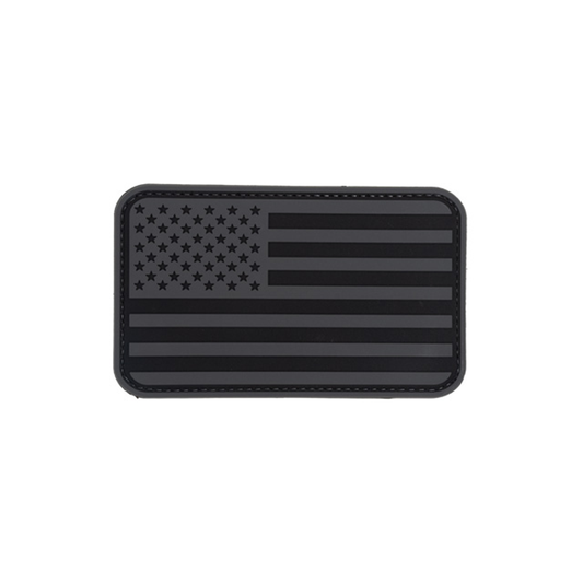 Large Forward US Flag PVC Patch