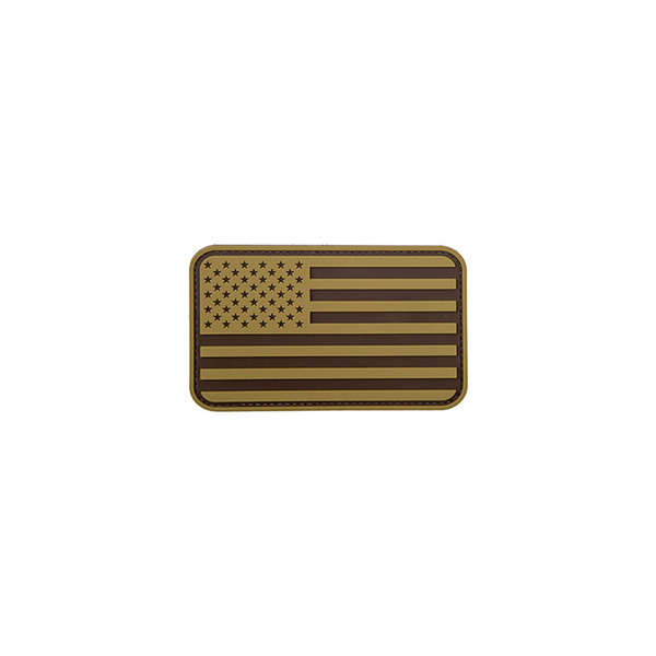 Large Forward US Flag PVC Patch – Airsoft Barracks