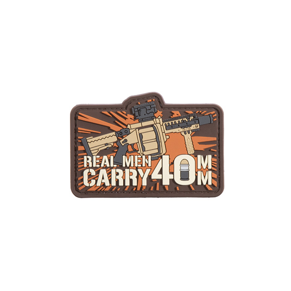 Real Men Carry 40mm Patch