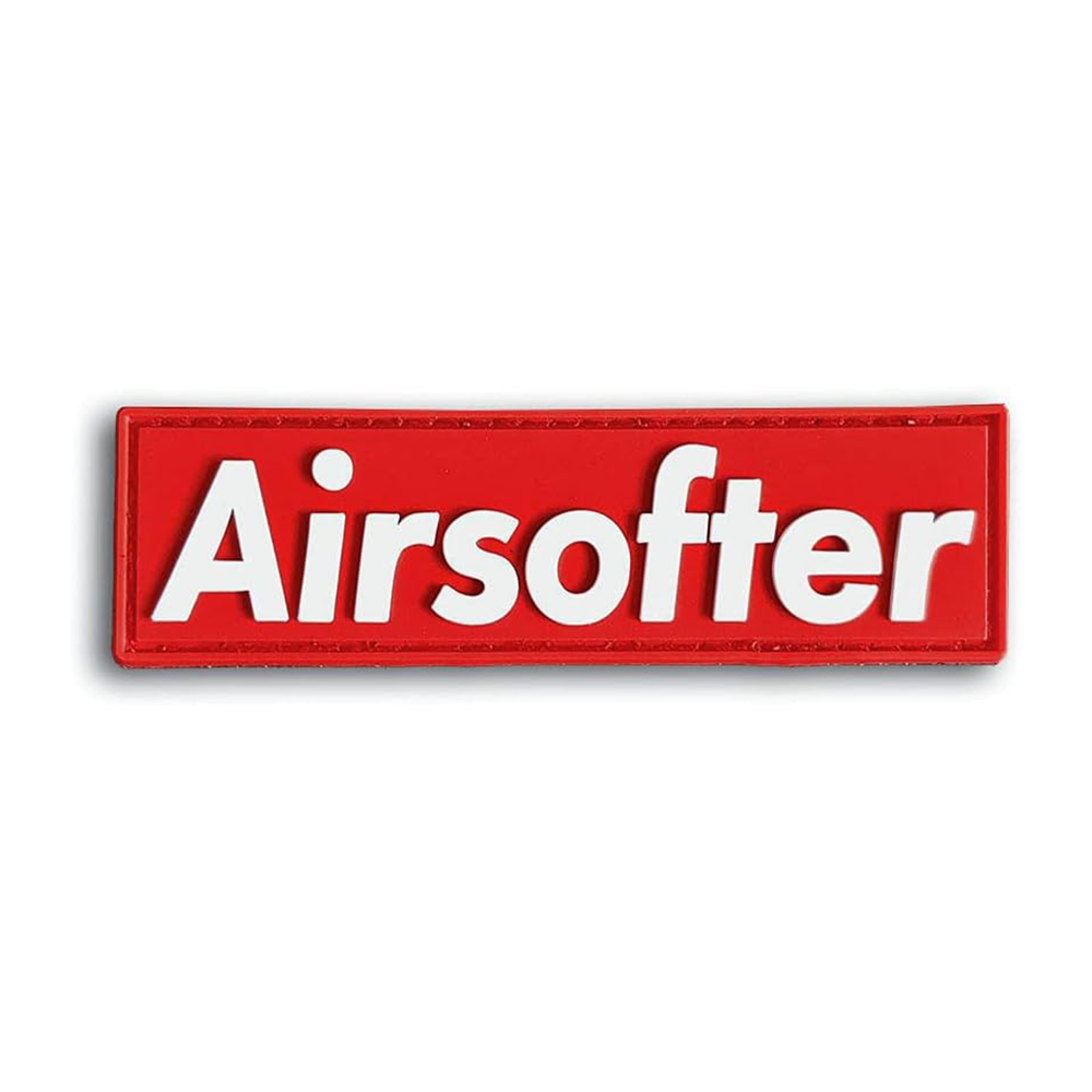 "Airsofter" PVC Morale Patch Airsoft Barracks
