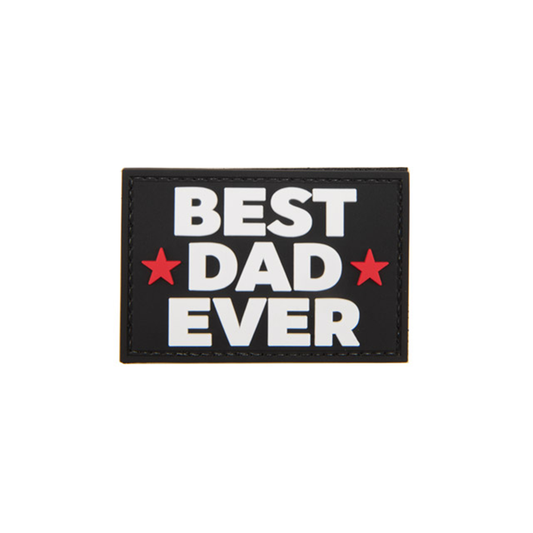 Best Dad Ever PVC Patch