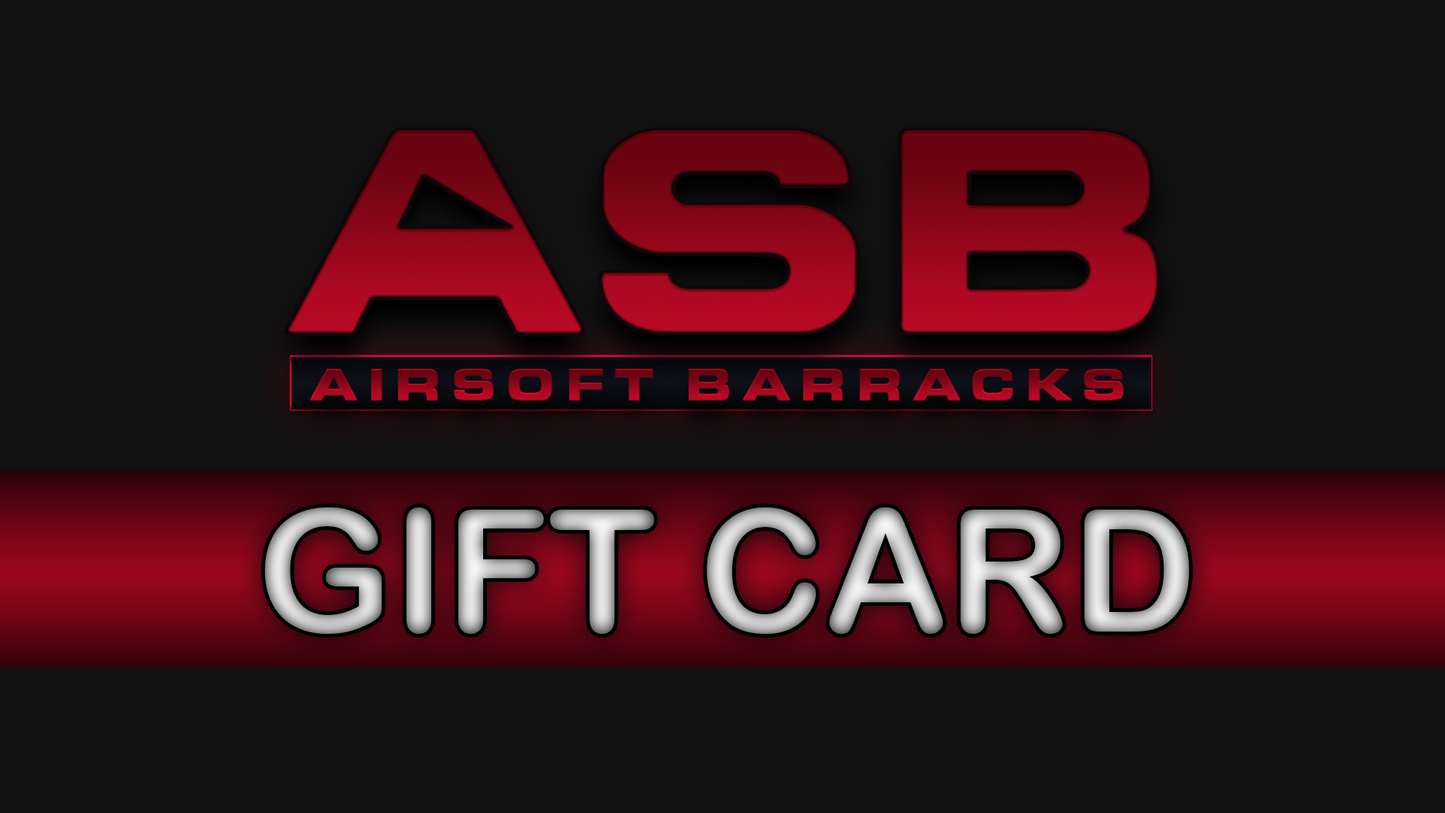 Airsoft Barracks Gift Card