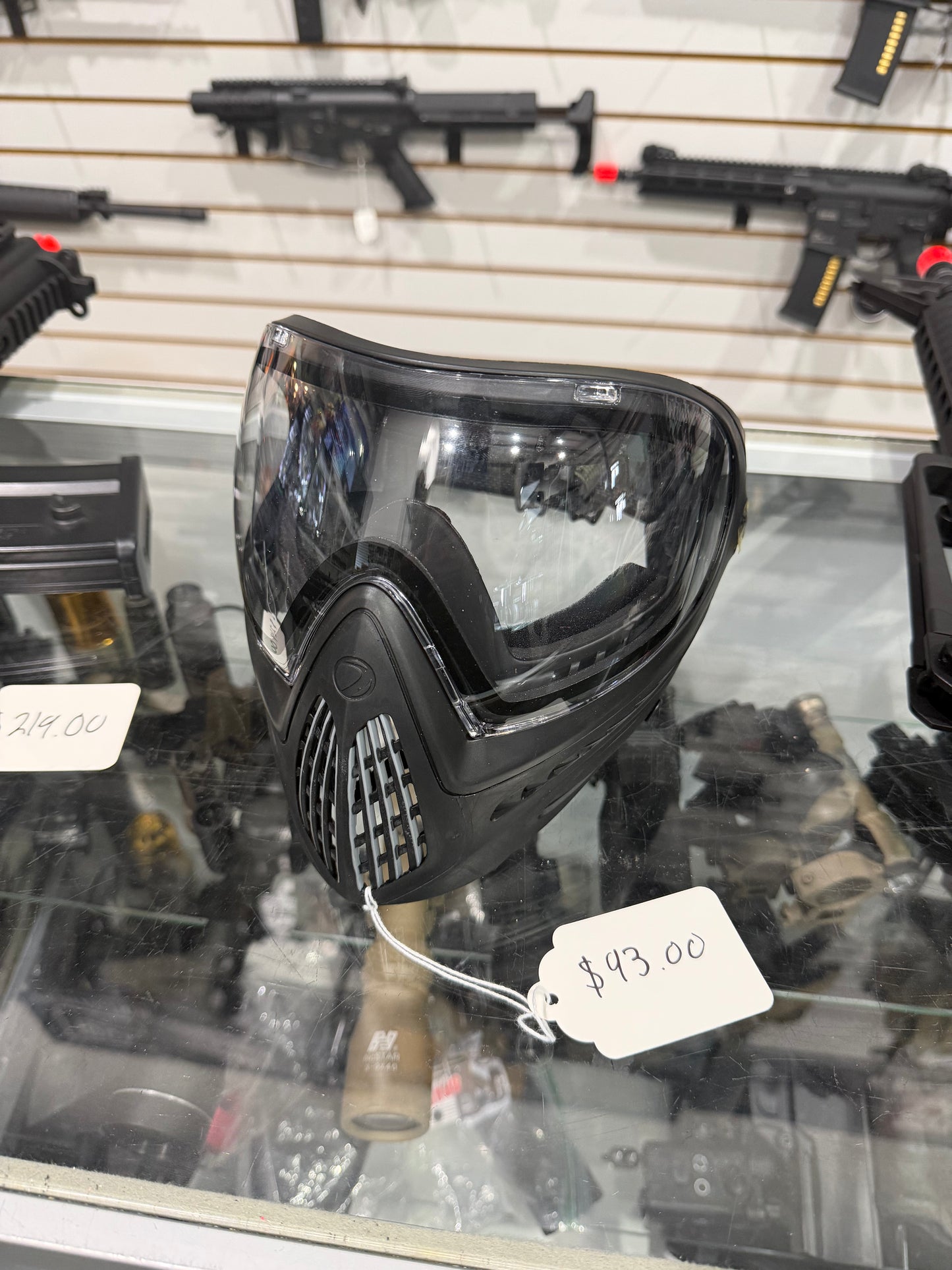 Used Dye i4, black w/ clear lens