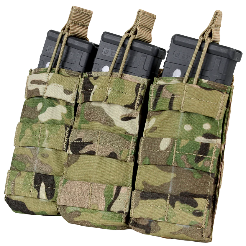 Condor TRIPLE M4 MAG OPEN-TOP POUCH