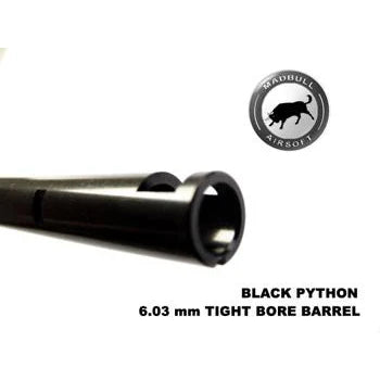 Madbull Airsoft Tight Bore Barrel 6.03id Black Python